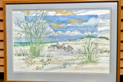Custom Framed Paul Brent print