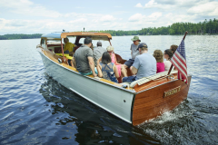Cruise Sebago on classic wooden boat - up to 15 people!